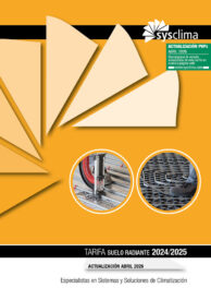 Portada Tarifa Suelo Radiante 2024/2025 PVPs actualizados