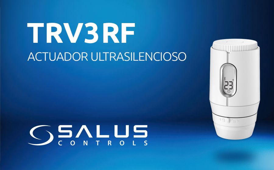 NUEVO TRV3RF Super Quiet: CONTROL INTELIGENTE Y SILENCIOSO PARA RADIADORES